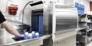 ماشین ظرف شویی آب داغ یا مواد شیمیایی: تجهیزات فست فود روبوفود
